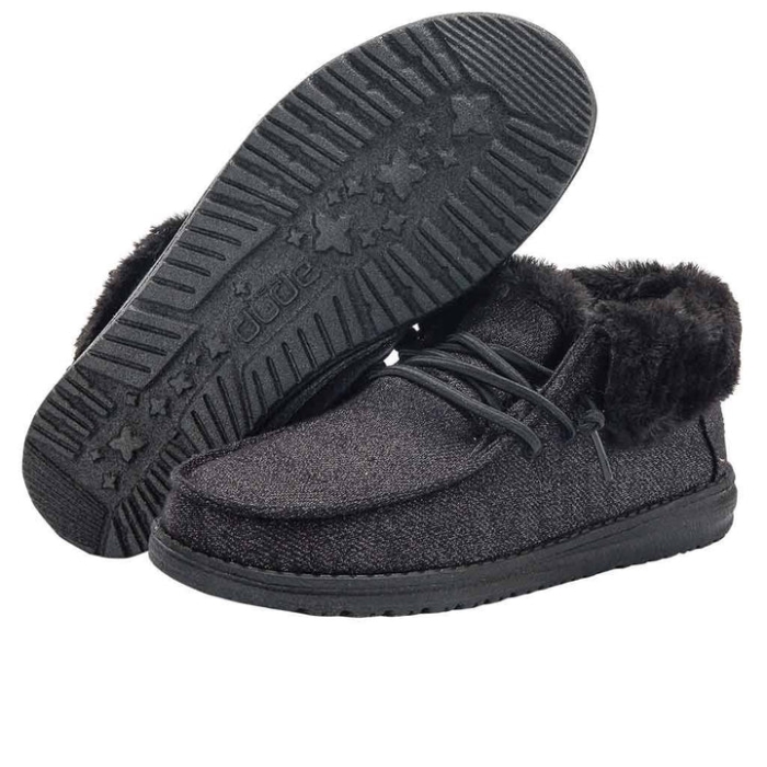Britt Youth L Sparkling Total Black Hey Dude