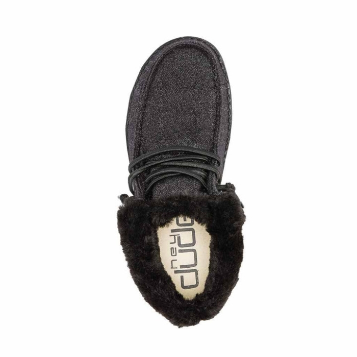 Britt Youth L Sparkling Total Black Hey Dude