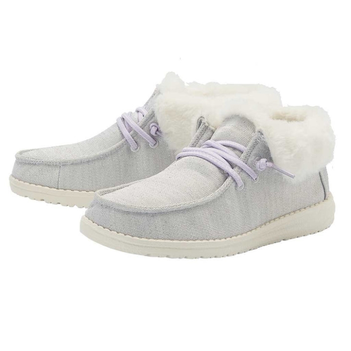Britt Youth Stretch Fleece White Hey Dude