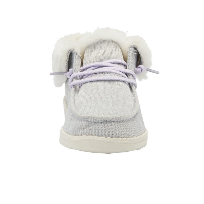Britt Youth Stretch Fleece White Hey Dude