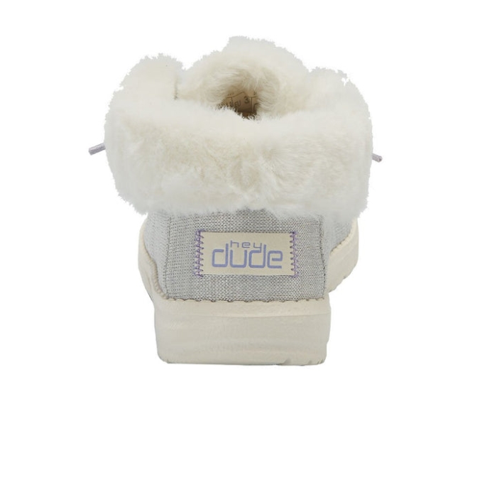 Britt Youth Stretch Fleece White Hey Dude