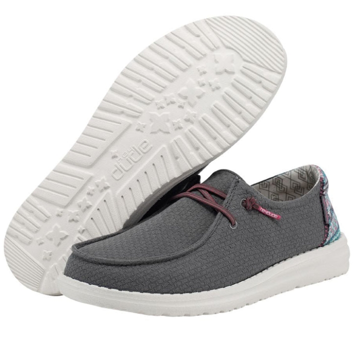 Hey Dude Aztec Grey Wendy