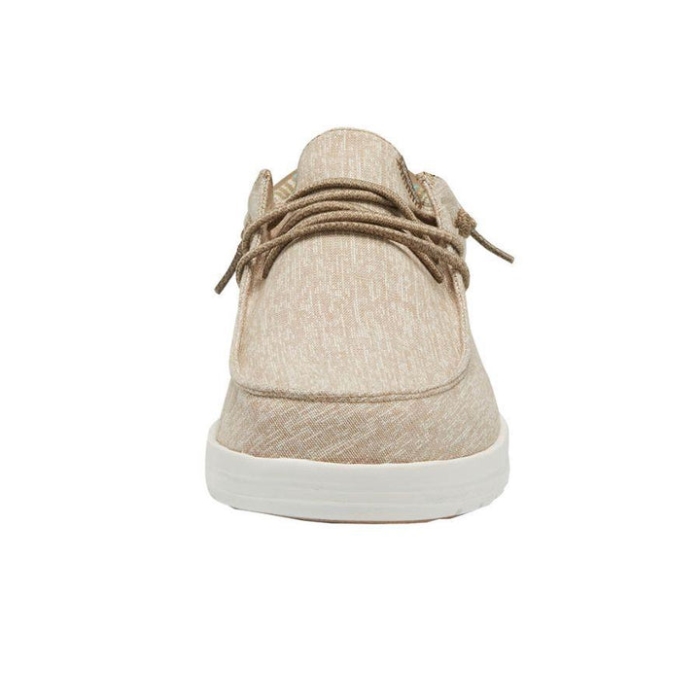 Hey Dude Beige Paul Chambray