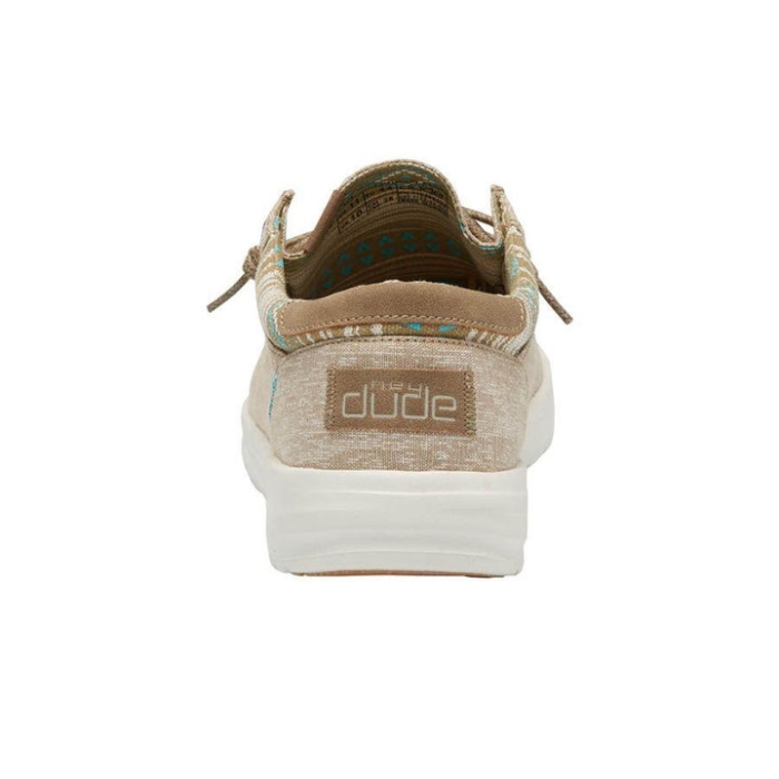 Hey Dude Beige Paul Chambray