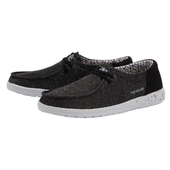 Hey Dude Black Wendy Sox Micro