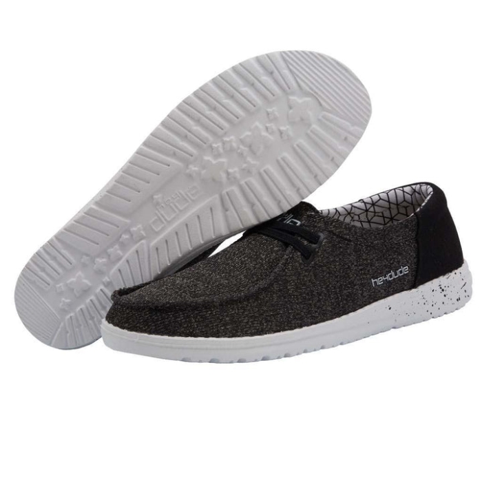 Hey Dude Black Wendy Sox Micro