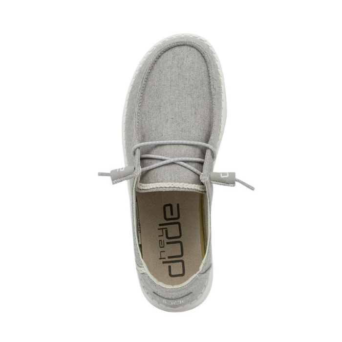Hey Dude Braid Grey Wendy Chambray