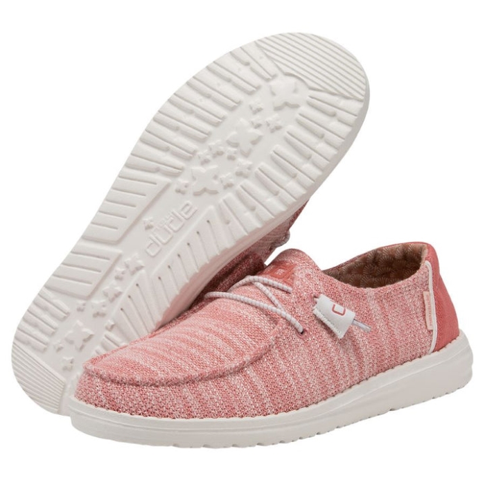 Hey Dude Coral Pearl Wendy Stretch