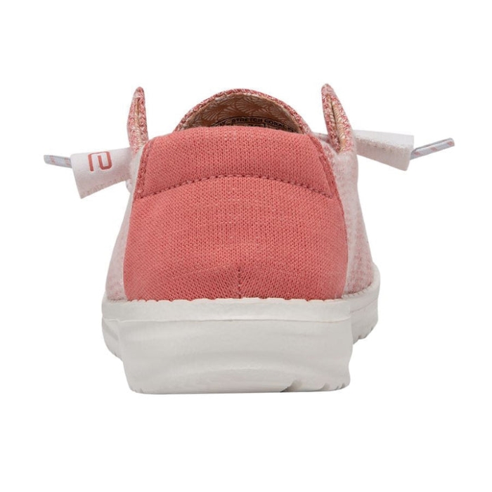 Hey Dude Coral Pearl Wendy Stretch