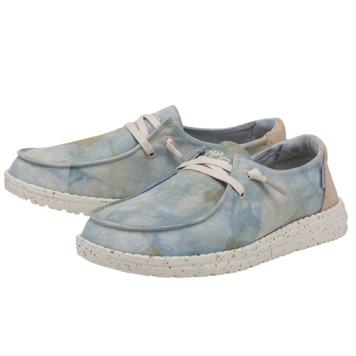 Hey Dude Dawn Blue Wendy Tie Dye