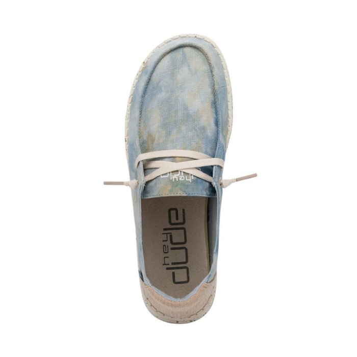 Hey Dude Dawn Blue Wendy Tie Dye