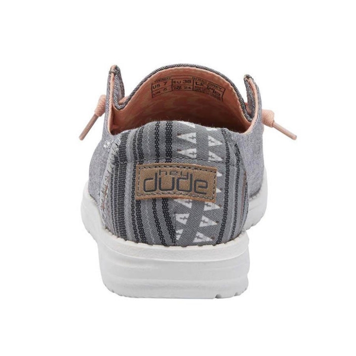 Hey Dude Grey Wendy Boho