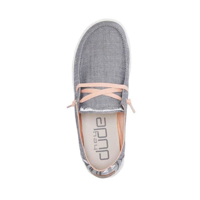 Hey Dude Grey Wendy Boho