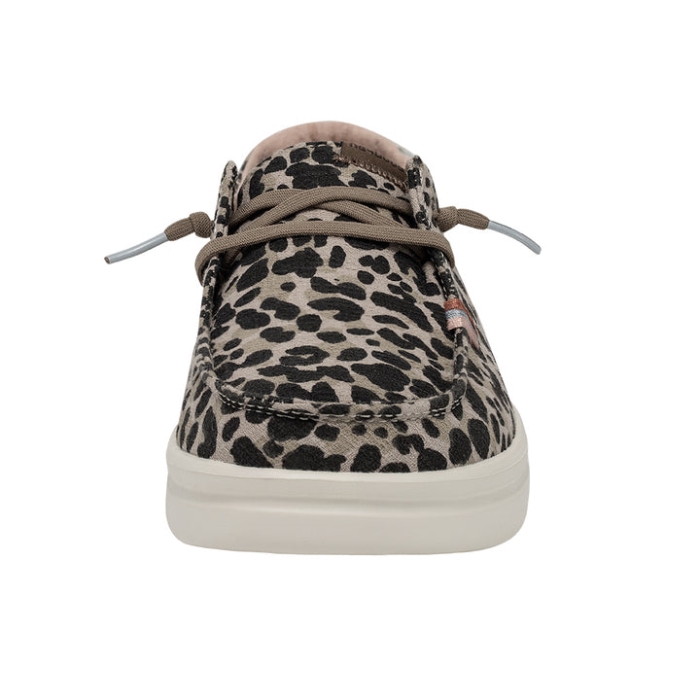 Hey Dude Jungle Beige Wendy Rise Chambray