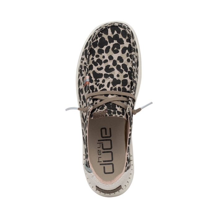 Hey Dude Jungle Beige Wendy Rise Chambray