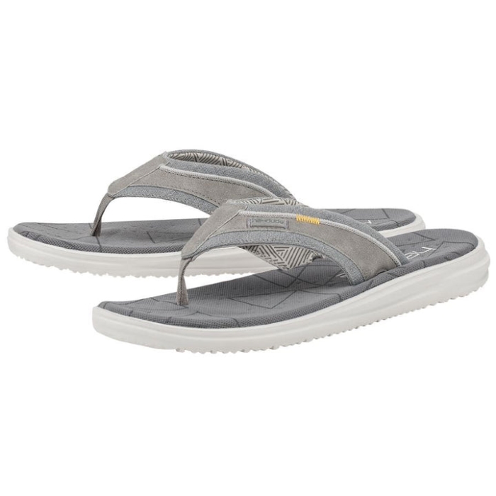 Hey Dude Light Grey Sami Free