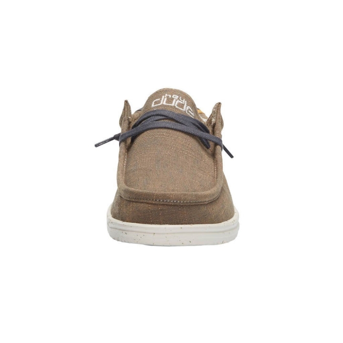 Hey Dude Natural Beige Wally Free