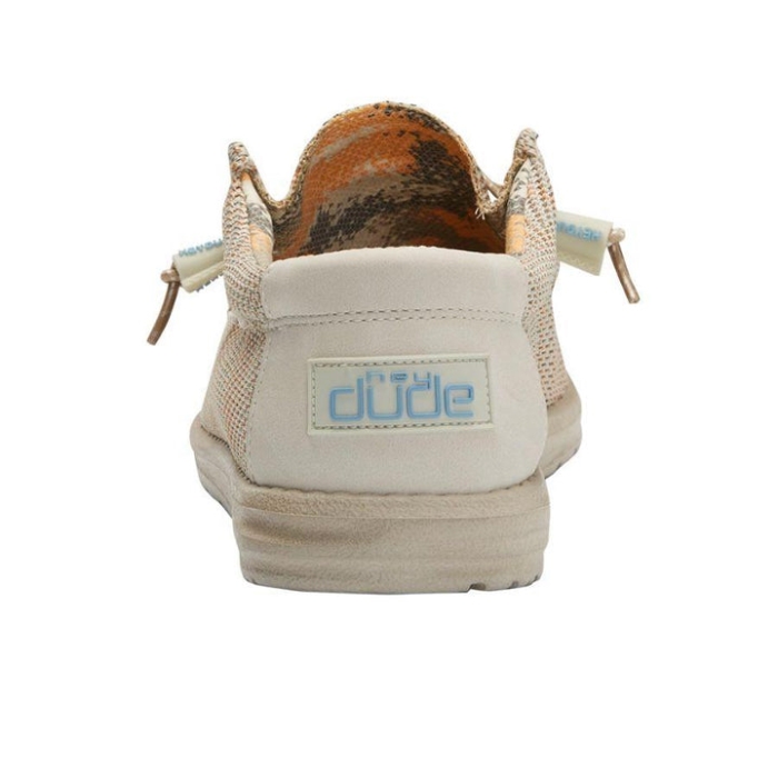 Hey Dude Safari Orange Wally Sox L