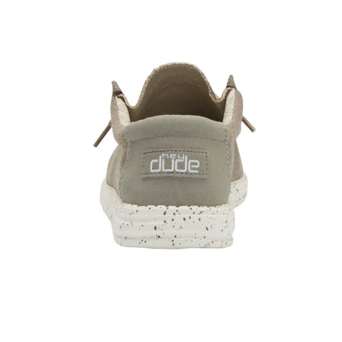 Hey Dude Sepia Brown Wally Chambray
