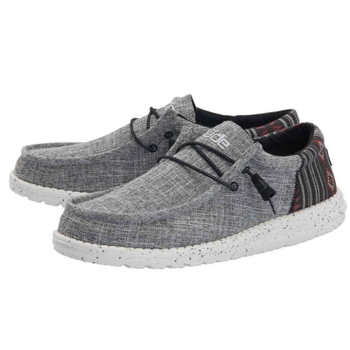 Hey Dude Wally Funk Black Aztec