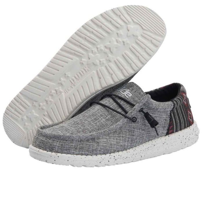 Hey Dude Wally Funk Black Aztec