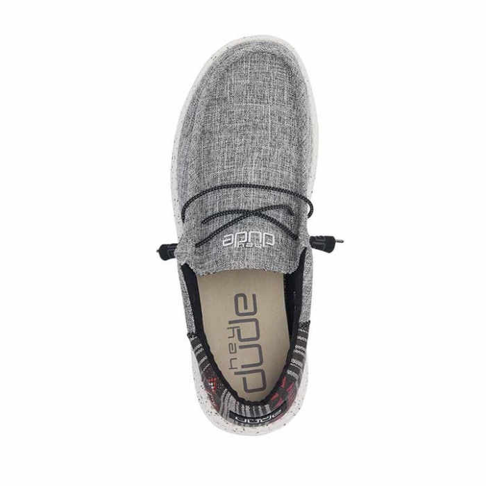 Hey Dude Wally Funk Black Aztec
