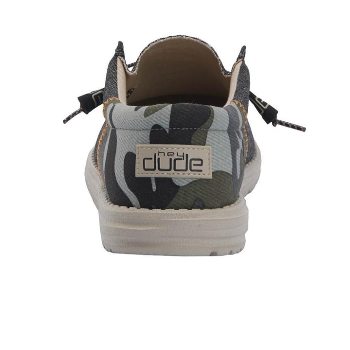 Hey Dude Wally Funk Camo Dark Grey