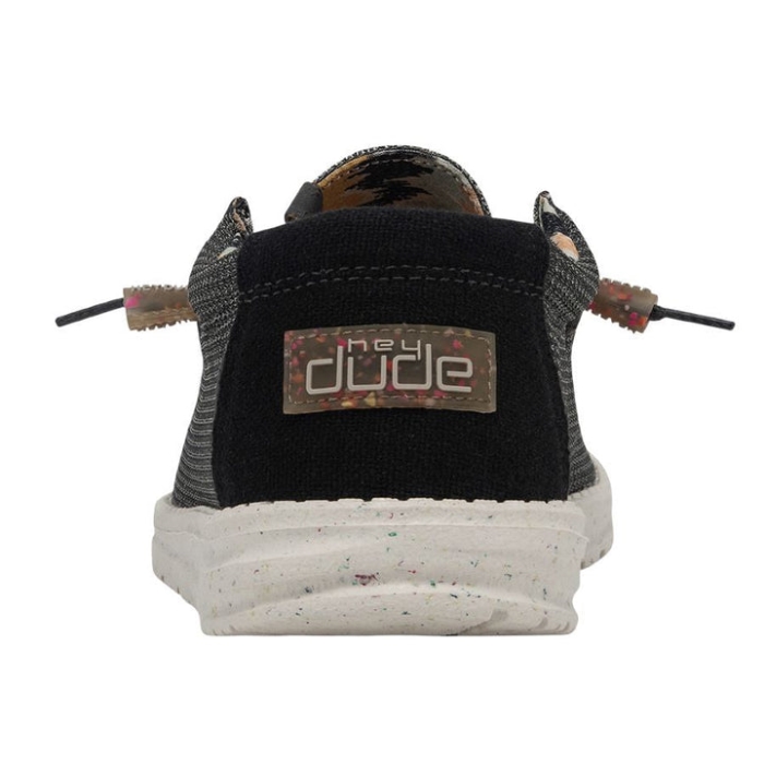 Hey Dude Wally Knit Charcoal