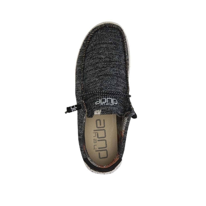 Hey Dude Wally Sox Black White