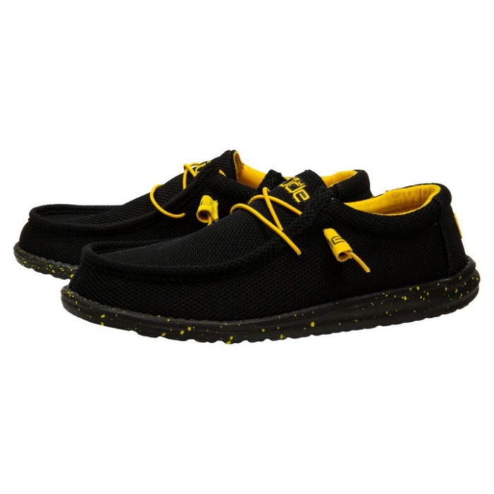 Hey Dude Wally Sox Fans Black and Yellow