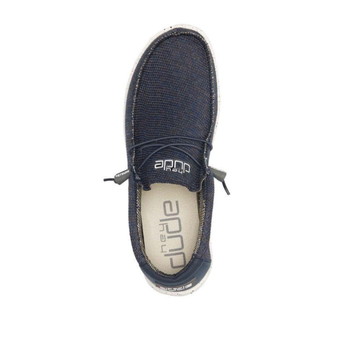 Hey Dude Wally Sox Navy Grey