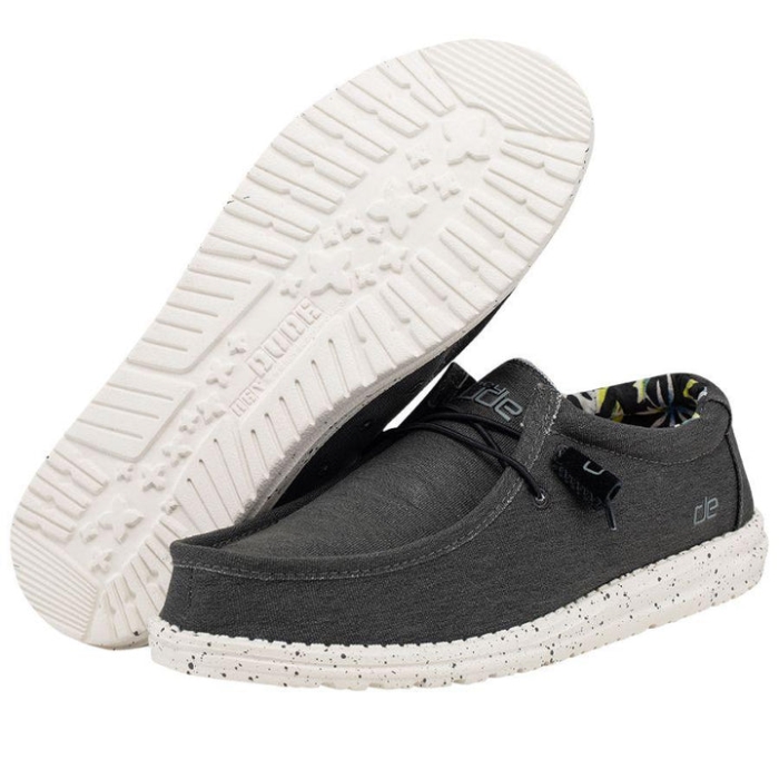 Hey Dude Wally Stretch Black