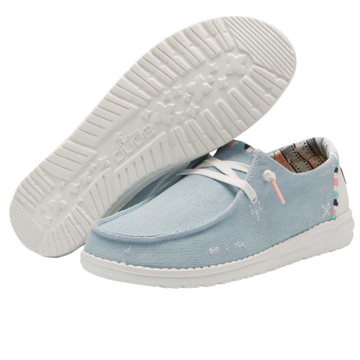 Hey Dude Wendy Boho Light Denim