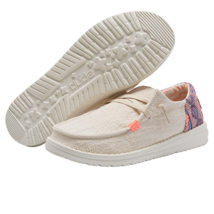 Hey Dude Wendy Boho Pink Beige