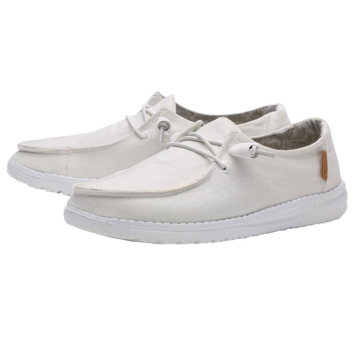 Hey Dude Wendy Chambray White