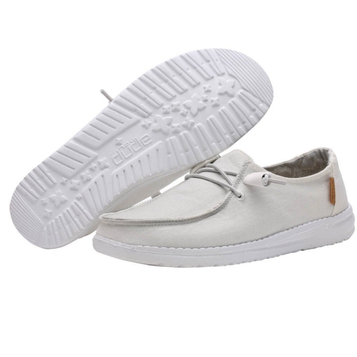 Hey Dude Wendy Chambray White