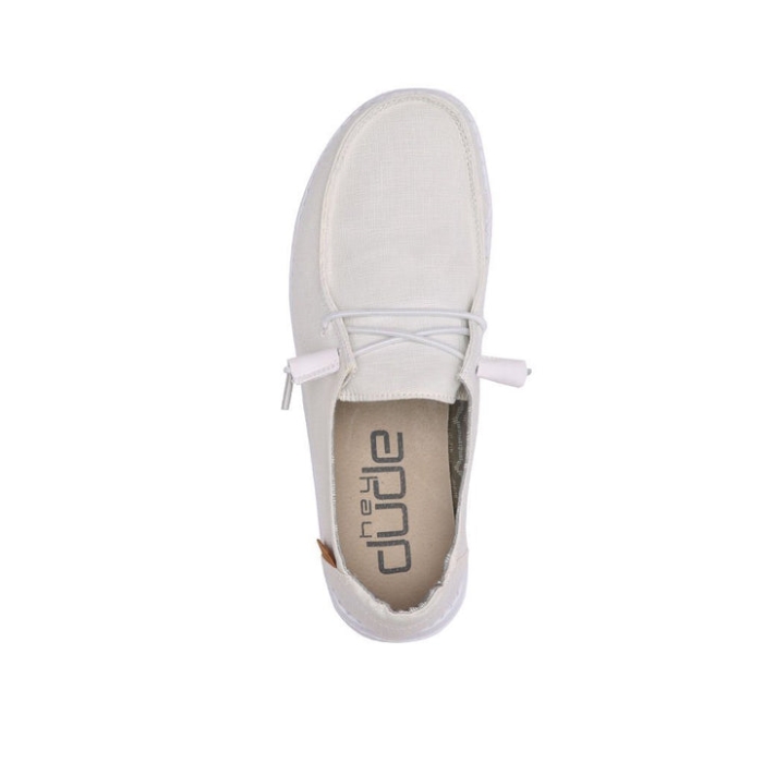 Hey Dude Wendy Chambray White