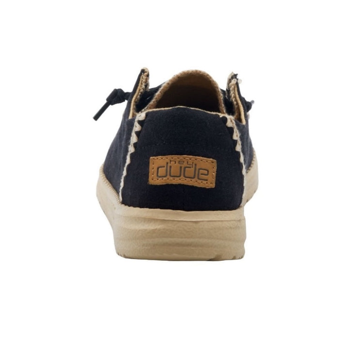 Hey Dude Wendy Crochet Black