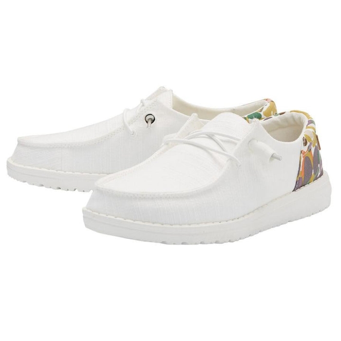 Hey Dude Wendy Funk Chambray White