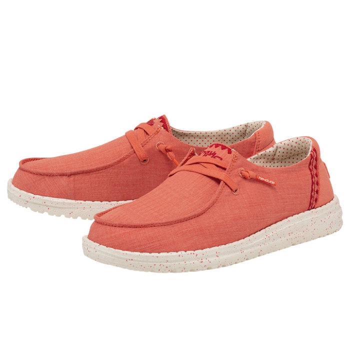 Hey Dude Wendy Inca Poppy Red