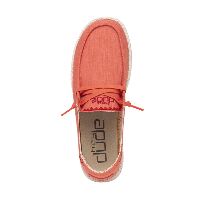 Hey Dude Wendy Inca Poppy Red