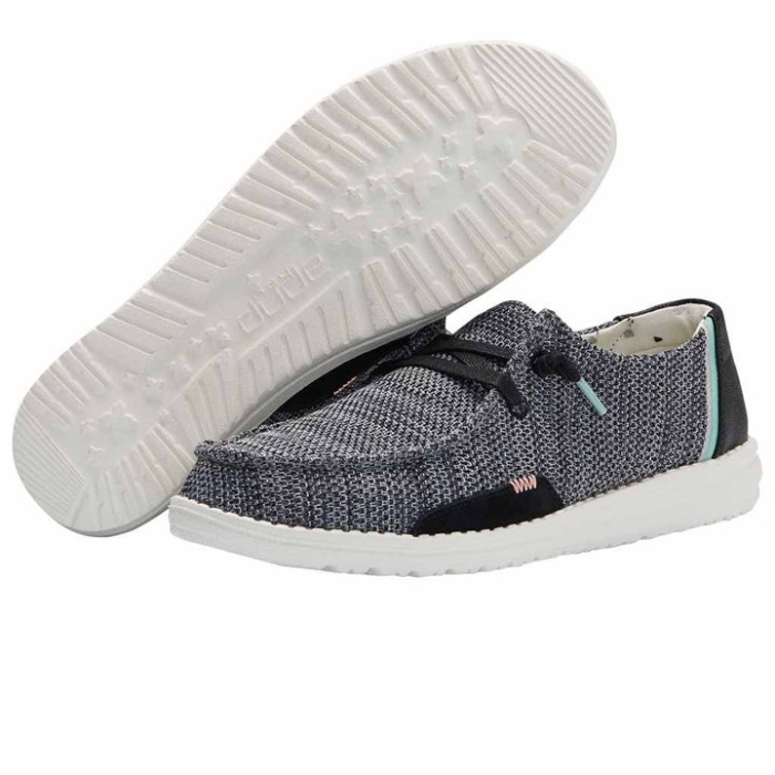 Hey Dude Wendy Sox Sparkling Black