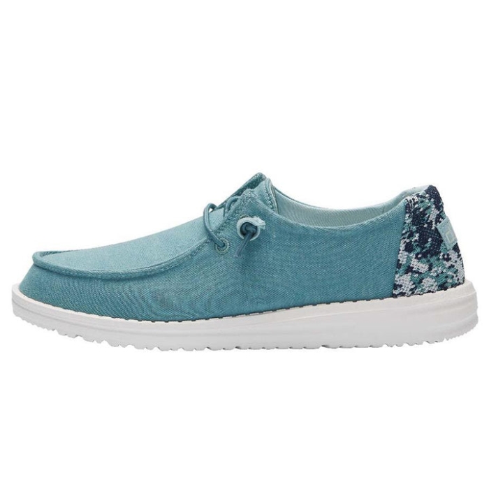 Hey Dude Wendy Stretch Fleece Sea Blue