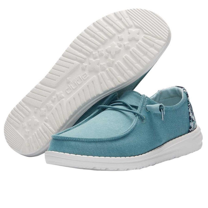 Hey Dude Wendy Stretch Fleece Sea Blue