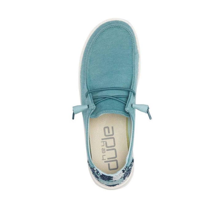 Hey Dude Wendy Stretch Fleece Sea Blue
