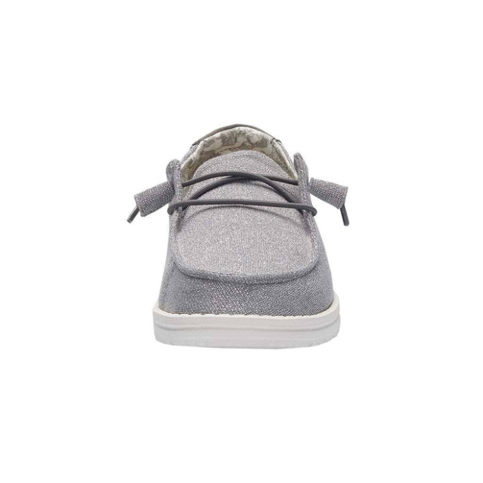 Hey Dude Wendy Stretch Sparkling Grey