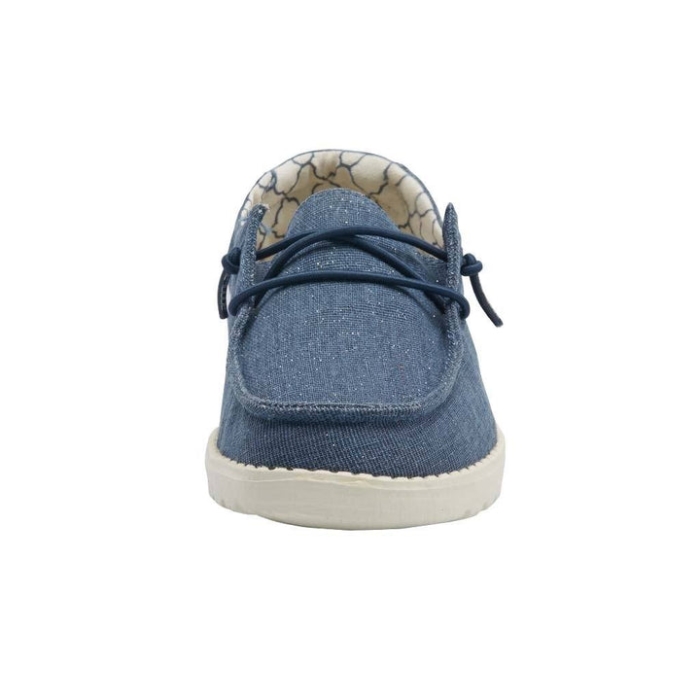 Hey Dude Wendy Youth Sparkling Denim