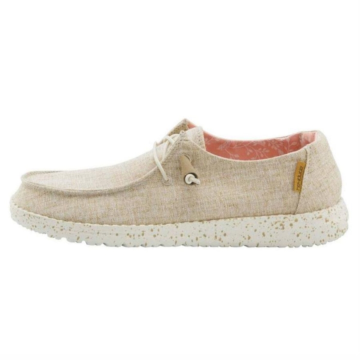Hey Dude White Nut Wendy Chambray