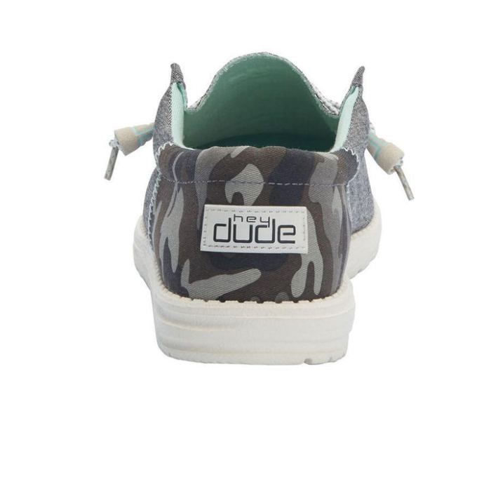 Wally Funk Camo Brown Hey Dude