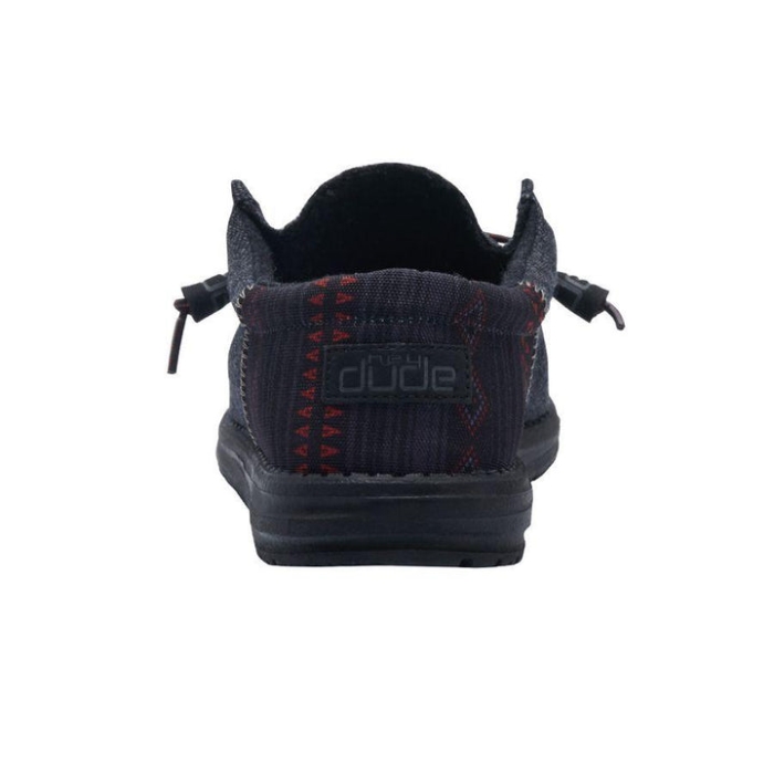 Wally Funk Wool Black Aztec Hey Dude